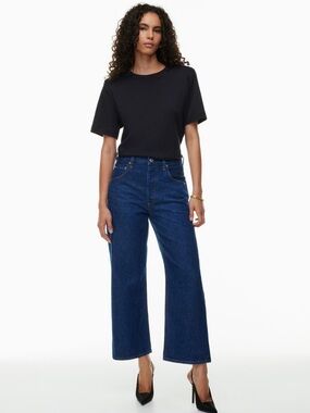 Citizens of Humanity Dark Wash High Waisted Gaucho Jeans